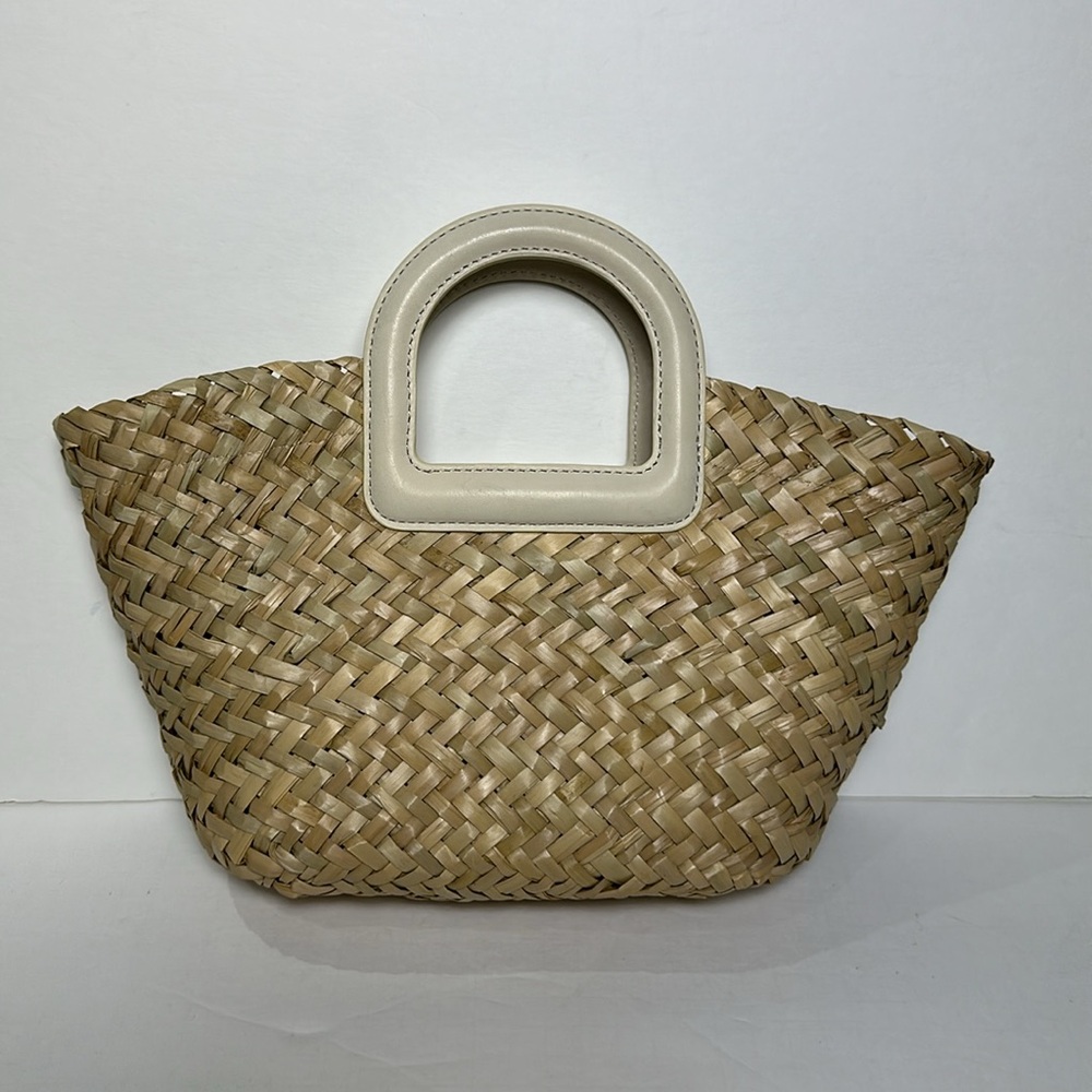 Madewell Mini Woven Seagrass Crossbody Basket Bag - Picture 4 of 8